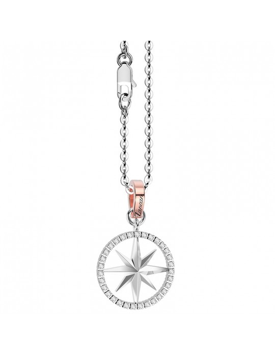 Collana Zancan per Uomo - Insignia Gold - Rosa dei Venti - EC622BR