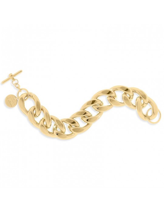 Unoaerre Woman Bracelet - Yellow Bronze Curb chain 20 cm - 0