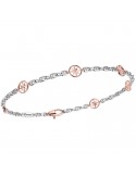 Zancan Bracelet for Men - Insignia Gold in White Gold with Compass Rose - 0