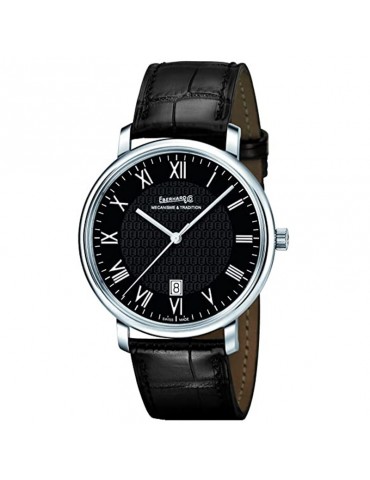 Orologio Eberhard Uomo - Aliante Meccanico 41mm Nero - 21121CP