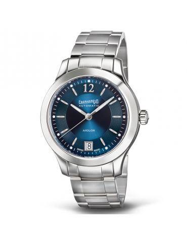Orologio Eberhard Donna - Aiglon Dame 35mm - Automatico - Blu -41035.3