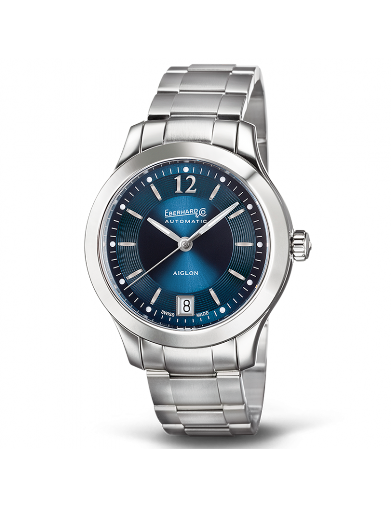 Orologio Eberhard Donna - Aiglon Dame 35mm - Automatico - Blu -41035.3