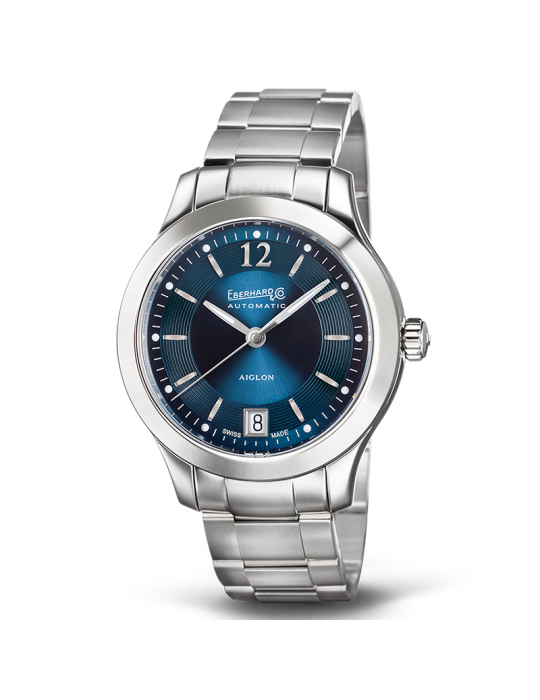 Orologio Eberhard Donna - Aiglon Dame 35mm - Automatico - Blu -41035.3