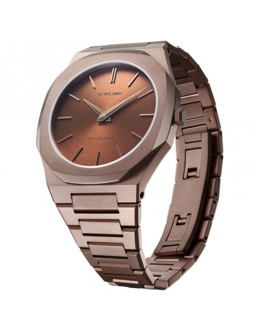 Orologio D1 Milano Uomo - Ultra Thin Chocolate 40mm - Marrone - UTBJ10 2
