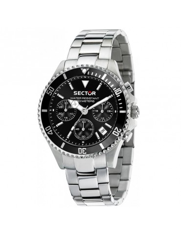 Orologio Sector Uomo - 230 - Cronografo - 43 mm - Nero - R3273661009
