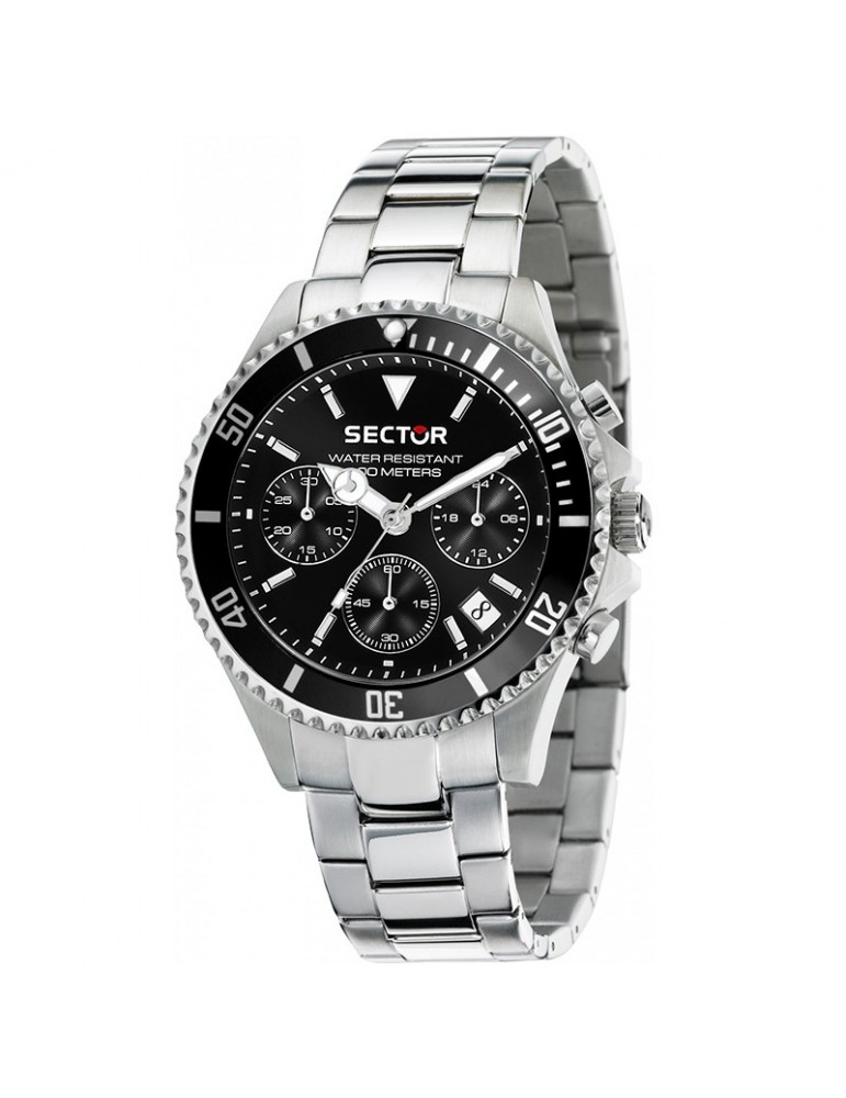 Orologio Sector Uomo - 230 - Cronografo - 43 mm - Nero - R3273661009