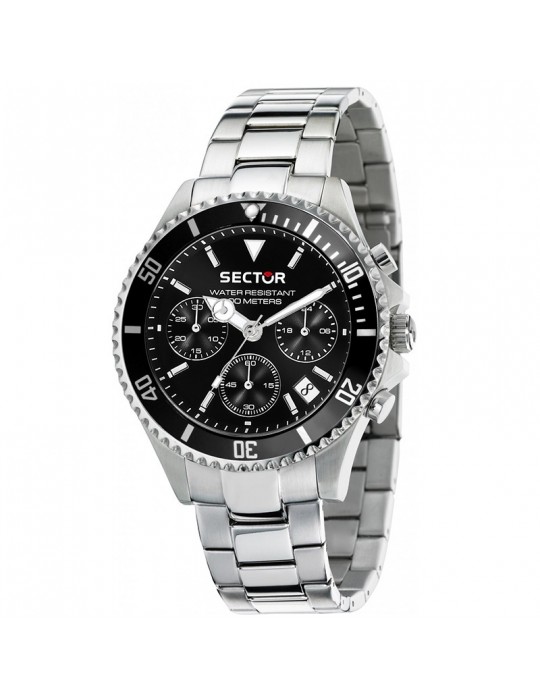 Orologio Sector Uomo - 230 - Cronografo - 43 mm - Nero - R3273661009