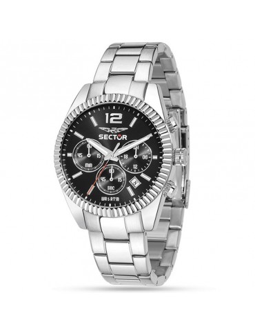 Orologio Sector Uomo - 240 - Cronografo - 41 mm - Nero - R3273676003