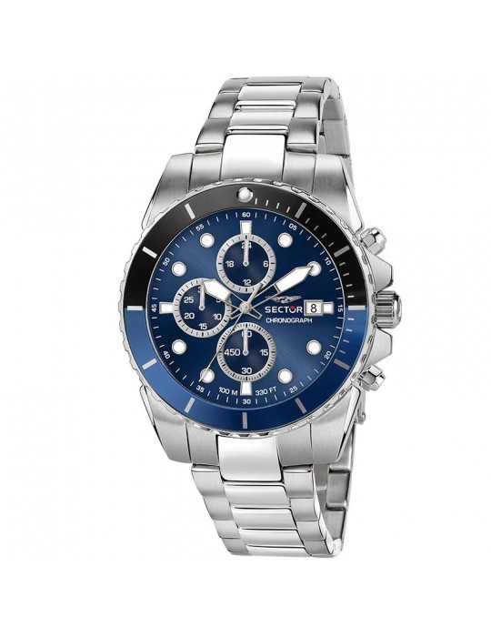 Sector Men's Watch - 450 Chronograph 43mm Blue - 0