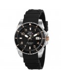 Sector Watch Man - 450 Multifunction 41mm Black and Rose Gold - 0