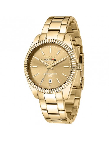 Orologio Sector Uomo - 240 Multifunzione 41mm - Dorato - R3253240026