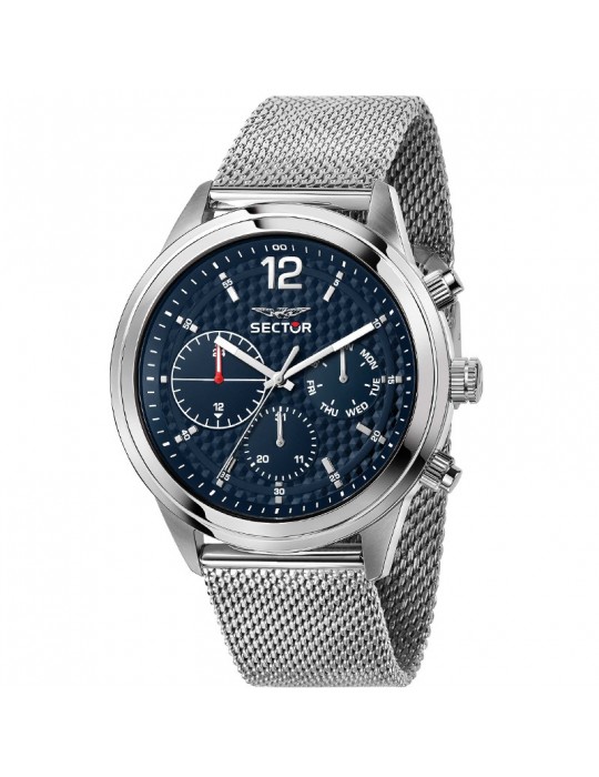 Orologio Sector Uomo - 670 Multifunzione - 45mm - Blu - R3253540003