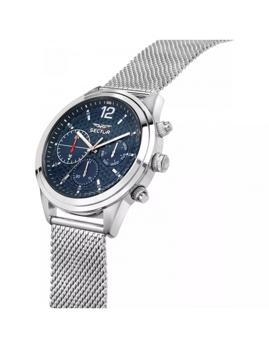 Orologio Sector Uomo - 670 Multifunzione - 45mm - Blu - R3253540003