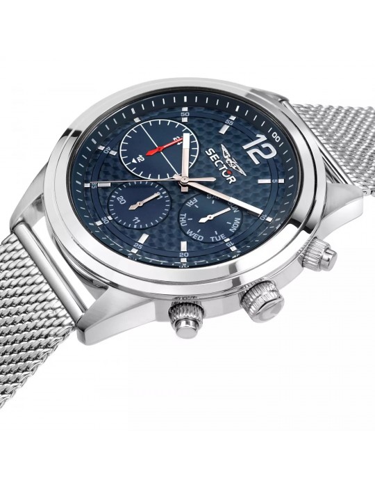 Orologio Sector Uomo - 670 Multifunzione - 45mm - Blu - R3253540003