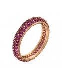Picca Ring Veretta with Red Sapphires for Women - 0