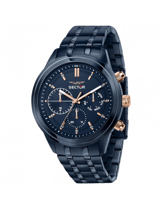 Orologio Sector Uomo - 670 Multifunzione - 45mm Blue - R3253540005