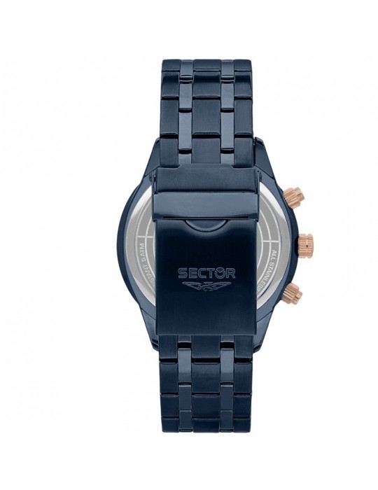 Sector Watch Man - 670 Multifunction 45mm Blue and Rose Gold - 0