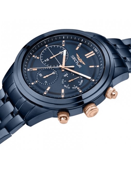 Orologio Sector Uomo - 670 Multifunzione - 45mm Blue - R3253540005