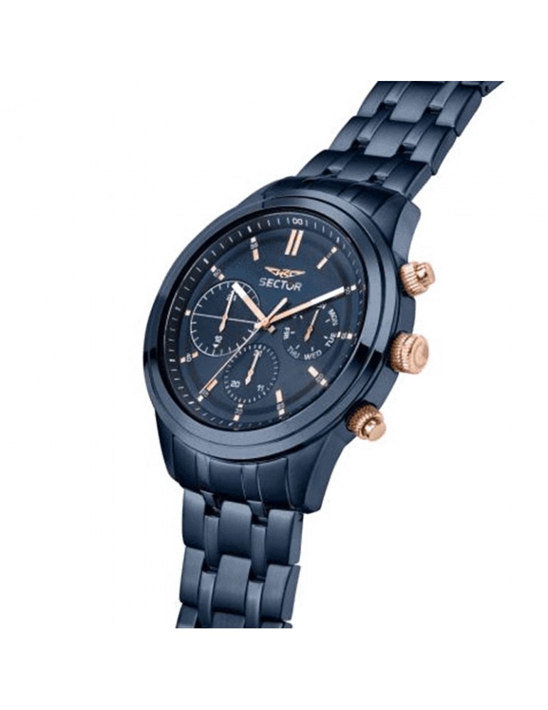 Orologio Sector Uomo - 670 Multifunzione - 45mm Blue - R3253540005