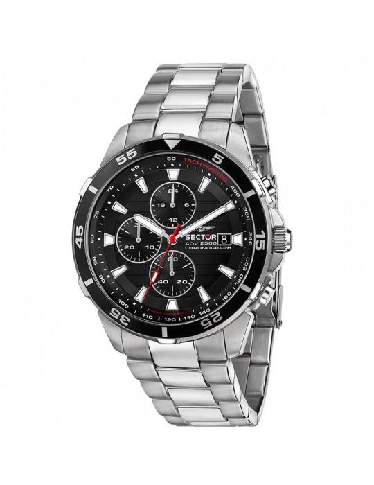 Orologio Sector Uomo - ADV2500 Cronografo 43mm Nero - R3273643003