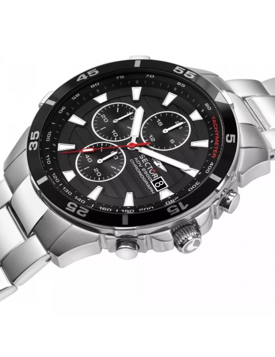 Sector Men's Watch - ADV2500 Chronograph 43mm Black - 0