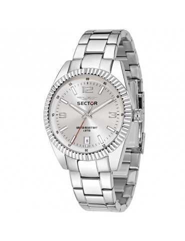 Sector Watch Man - 240 Multifunction 41mm Silver Sunray - 0