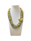 Della Rovere Woman's Necklace with Tiger's Eye - 0