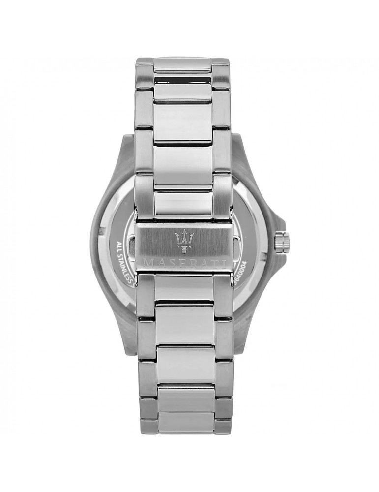 Maserati Men's Watch - Challenge GMT 44mm Time and Date Black - 0