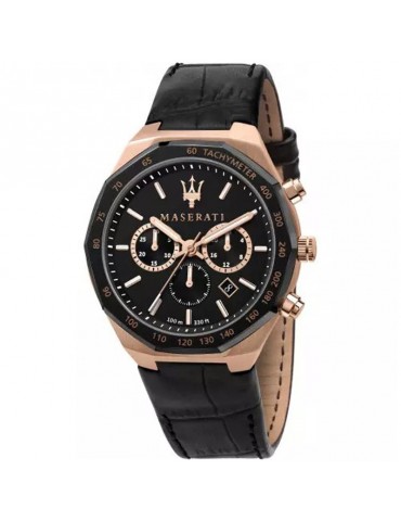 Orologio Maserati Uomo - Stile 45mm Cronografo Nero - R8871642001