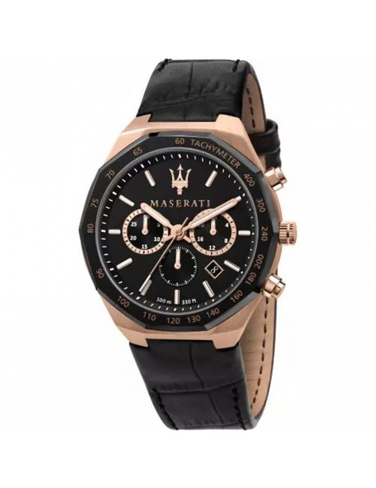 Orologio Maserati Uomo - Stile 45mm Cronografo Nero - R8871642001