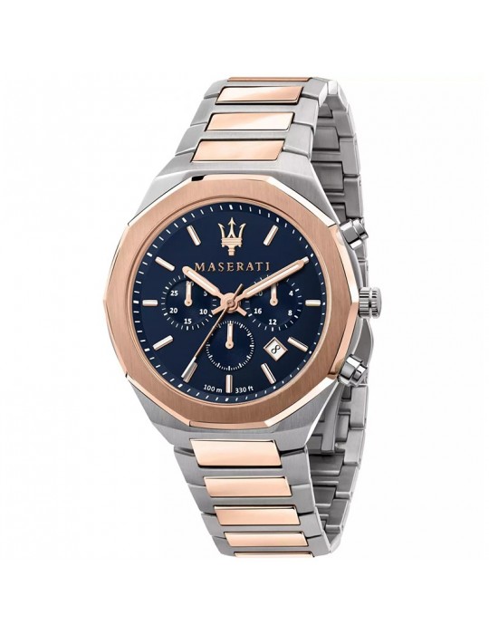 Maserati Men's Watch - Chronograph Style 45mm Blue - 0