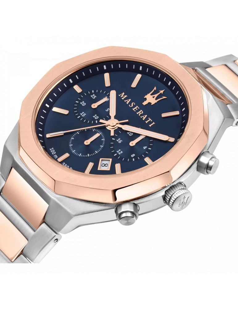 Maserati Men's Watch - Chronograph Style 45mm Blue - 0
