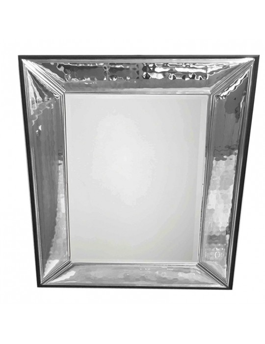 Specchiera Valenti - in Argento 45x61 cm - Parete - Design