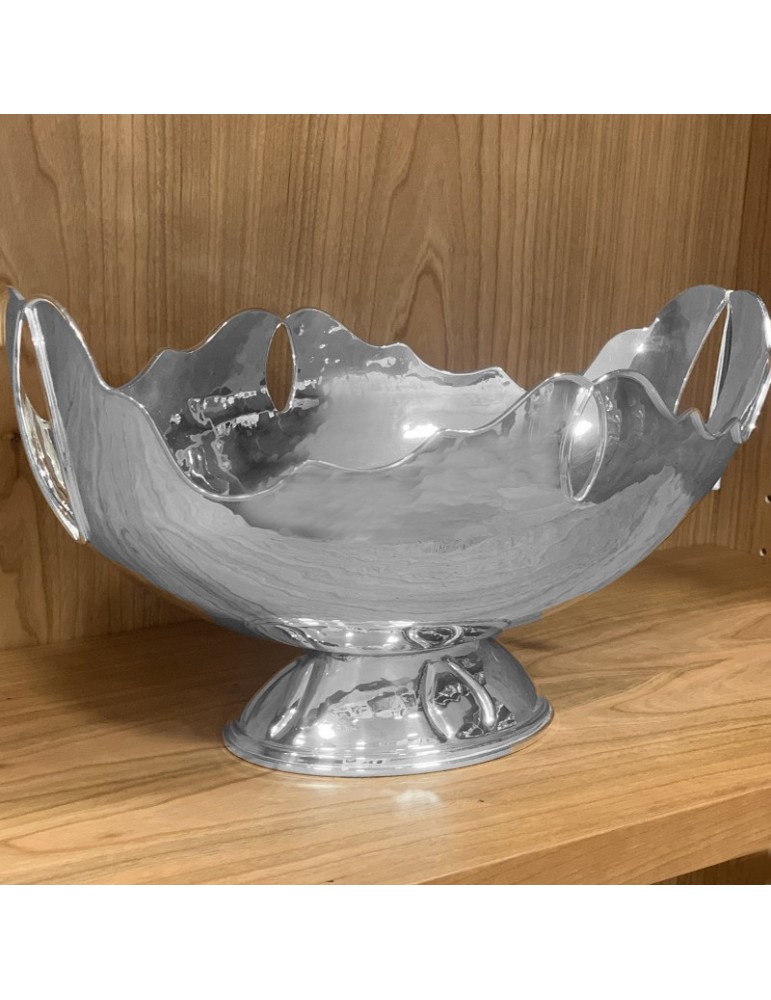 Centerpiece - in 800 silver with stand 35x20 cm - 0