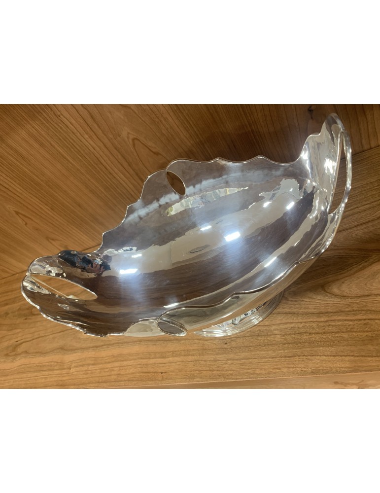 Centerpiece - in 800 silver with stand 35x20 cm - 0