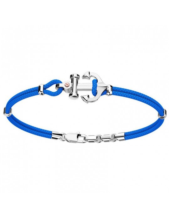 Zancan Bracelet with Light Blue Anchor for Men - 0