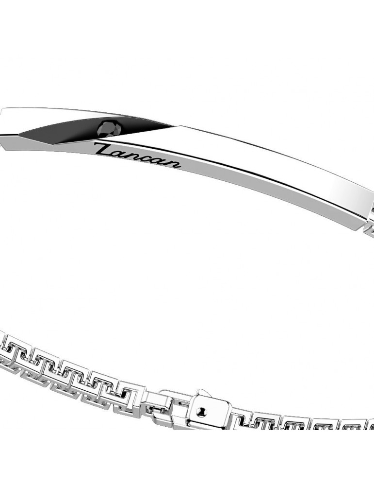 Bracciale Zancan per Uomo - Insignia 925 - Catena Greca  - EXB818
