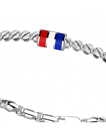 Bracciale Zancan Uomo - Atomosphere - Bandierina Nautica - EXB736B 2