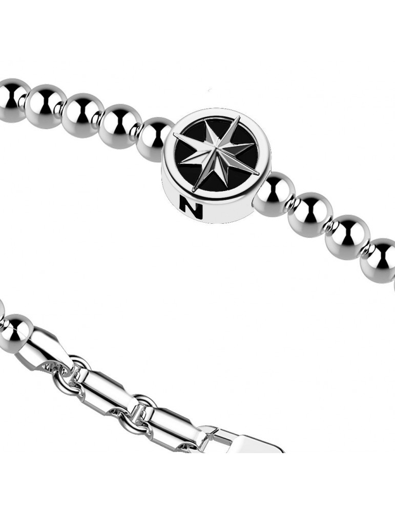 Bracciale Zancan Uomo - Atomosphere - Stella Rosa Venti - EXB718B