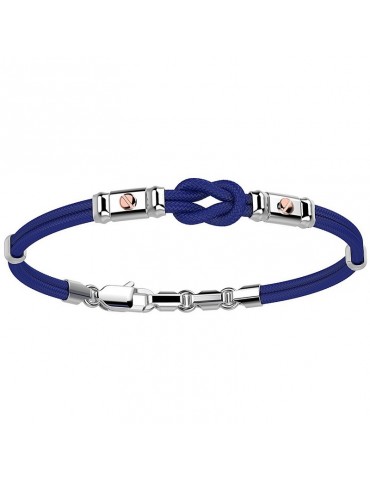 Bracciale Zancan Uomo - Regata Kevlar Blu - Nodo Piano - EXB518RBL