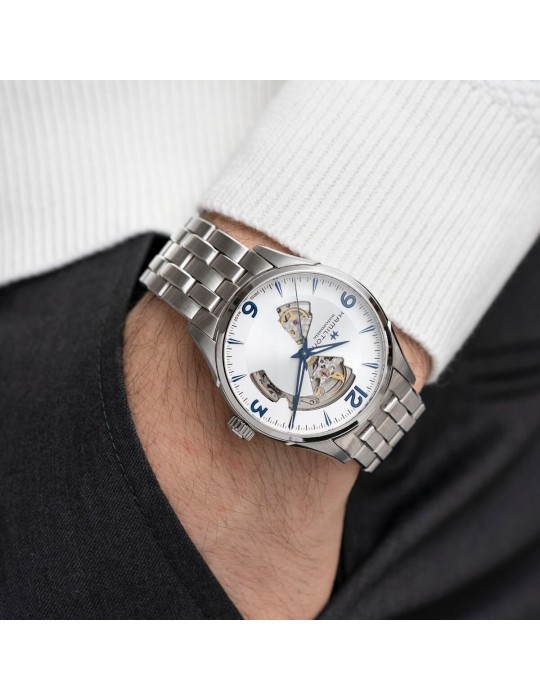 Orologio Hamilton Uomo - Jazzmaster Open Heart  - 42mm - H32705152