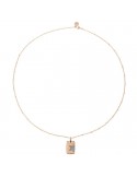 Rue Des Mille Round Neck Woman - Madly Chain with Rose Gold Star Medal - 0