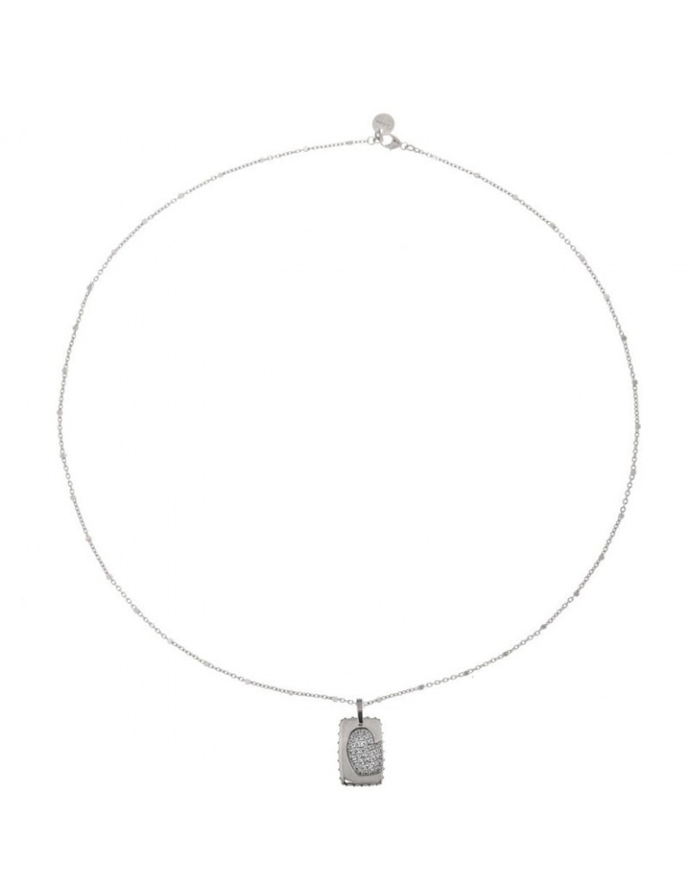 Girocollo Rue Des Mille Donna - Madly Cuore Silver - GRZ009RTCUORH