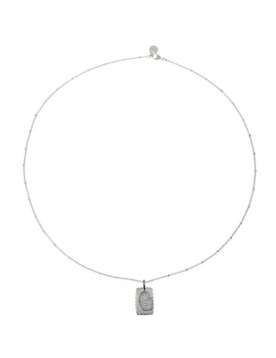 Girocollo Rue Des Mille Donna - Madly Cuore Silver - GRZ009RTCUORH
