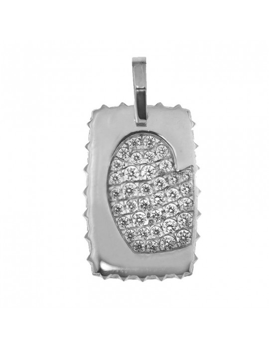 Girocollo Rue Des Mille Donna - Madly Cuore Silver - GRZ009RTCUORH
