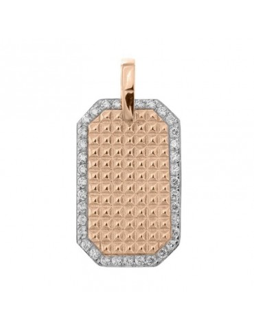 Girocollo Rue Des Mille - Madly Medaglia Borchie Rose Gold -GRZ009RTBO 2