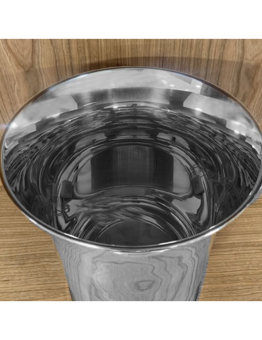Ice Bucket - 800 Sterling Silver 24 x 23 cm - 0