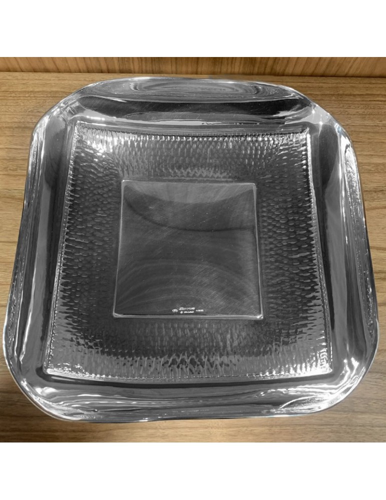 Tray - in 800 Silver Square 21x21 cm - 0
