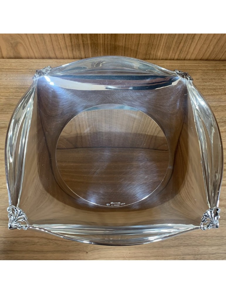 Tray - in 800 Silver Square 21x21 cm - 0