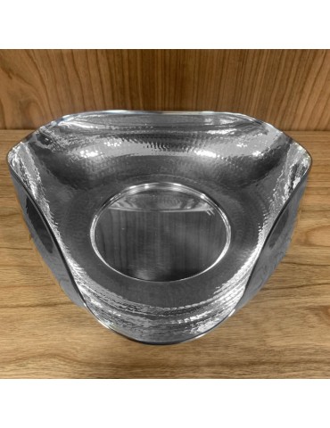 Vassoio - in Argento 800 Triangolare 19x6 cm - Vintage - Antiquariato